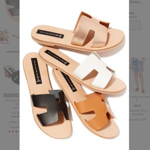 STEVE MADDEN GREEK SANDALS